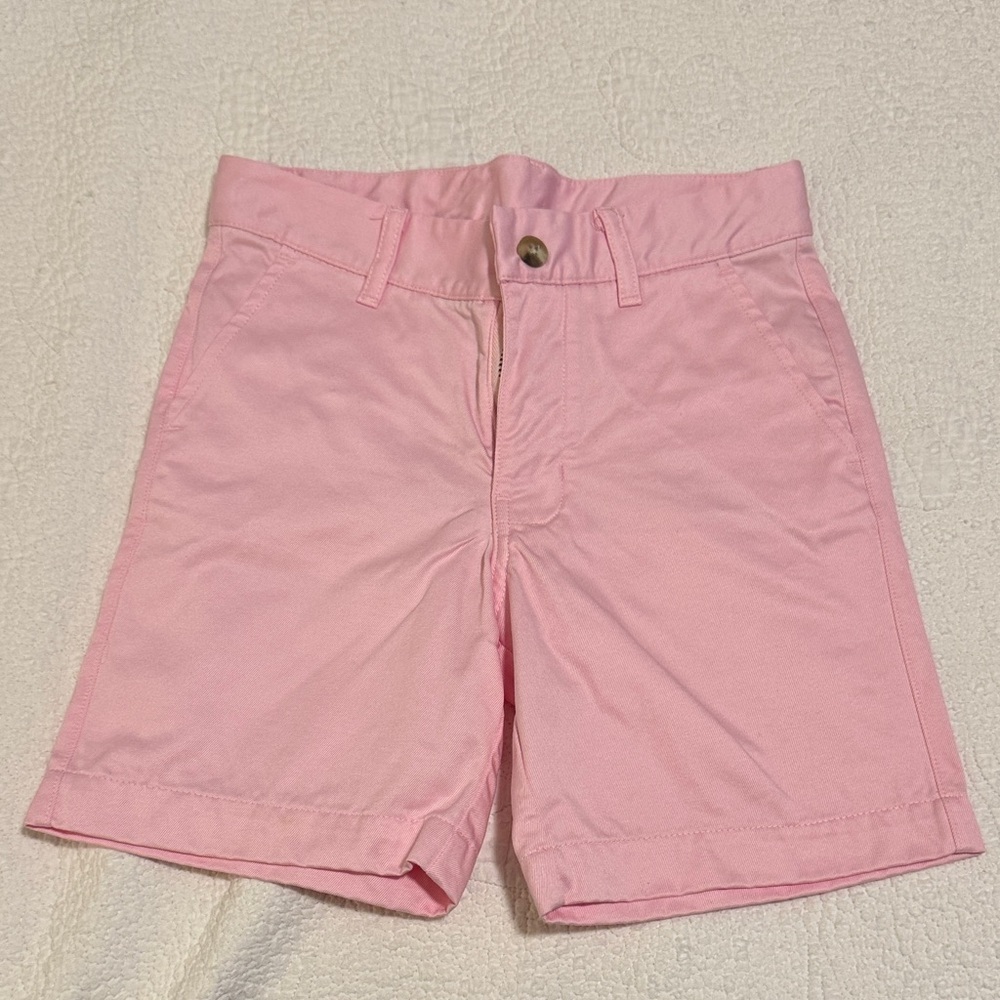 EUC TBBC Boys Pink Casual Shorts Size 7